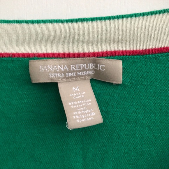 Banana republic green sweater, size M - Picture 3 of 5